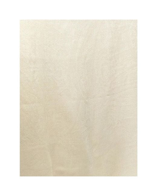 Max Mara White Winter Scarves
