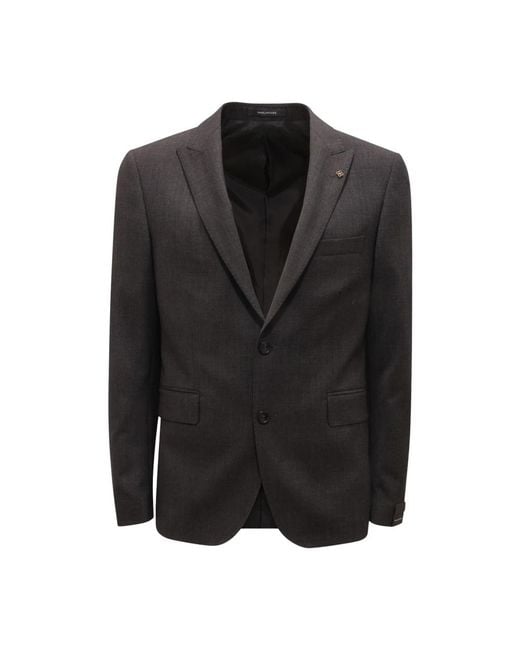 Tagliatore Black Blazers for men