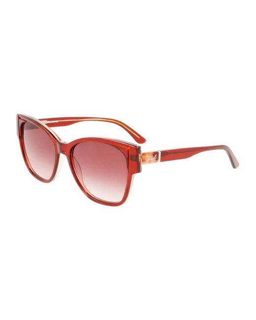 Sunglasses di Karl Lagerfeld in Red