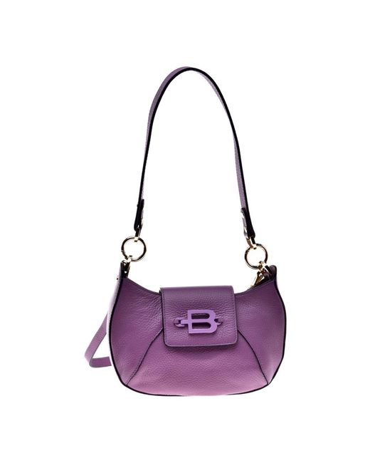 Baldinini Purple Shoulder Bags