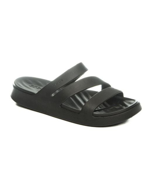 Sliders CROCSTM en coloris Black