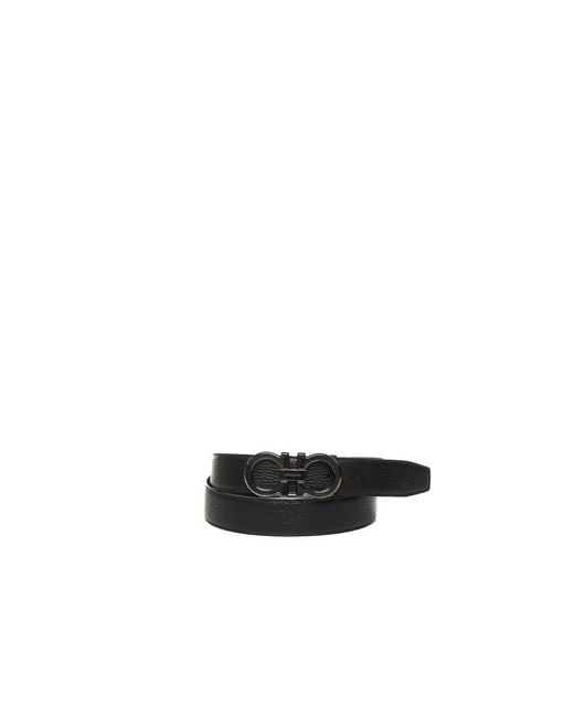 Ferragamo Black Belts for men