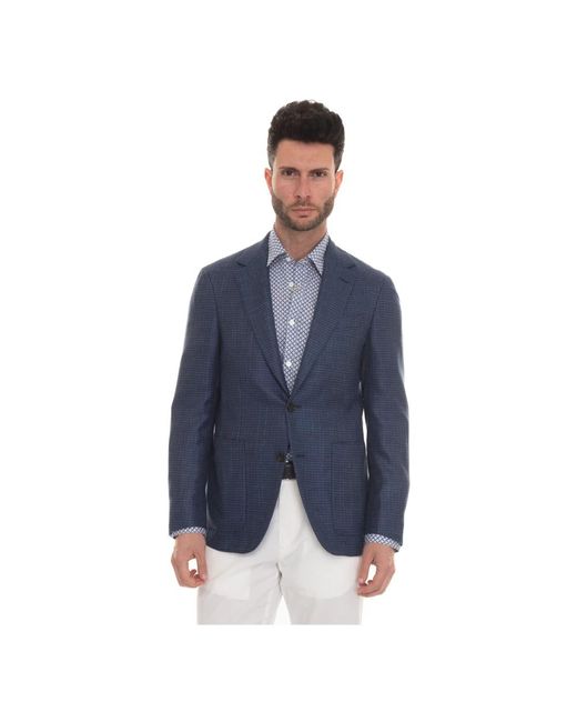 Canali Blue Blazers for men