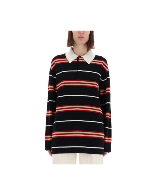 Guest In Residence Black Polo Shirts