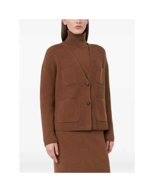 Max Mara Brown Cardigans