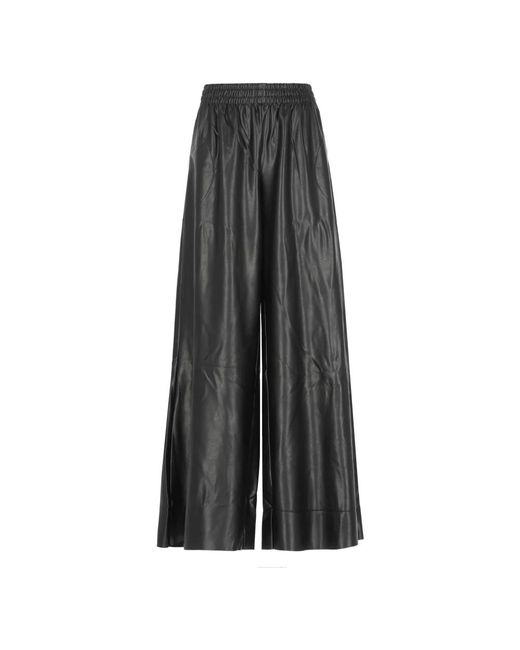 Norma Kamali Wide Broeken in het Gray