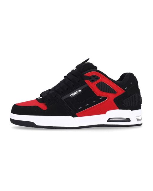 Osiris Skateschuhe Schwarz/Weiß/Rot in Red für Herren