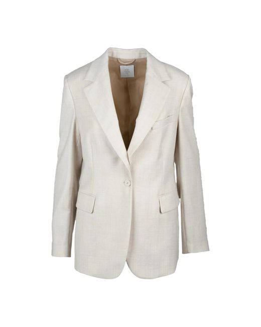Eleventy White Blazers