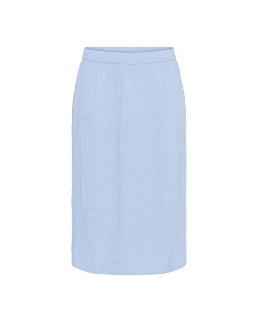 Kaffe Blue Midi Skirts