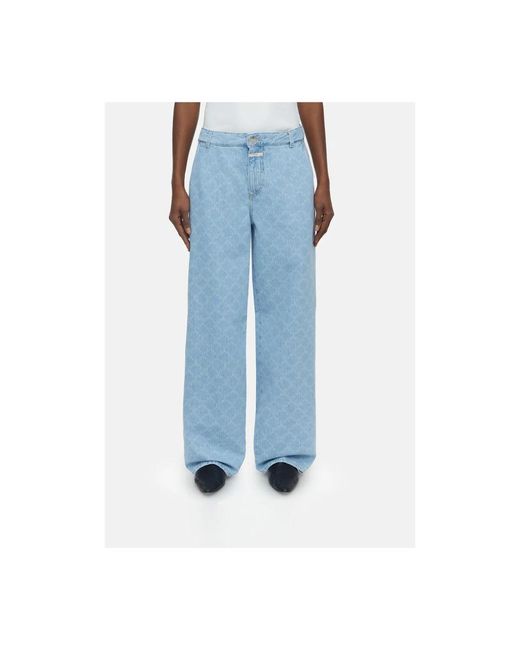 Closed Jeans ,Blauw ,Katoen Jurdy Wide Jeans in het Blue
