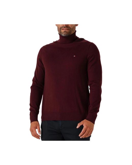 Tommy Hilfiger Red Turtlenecks for men