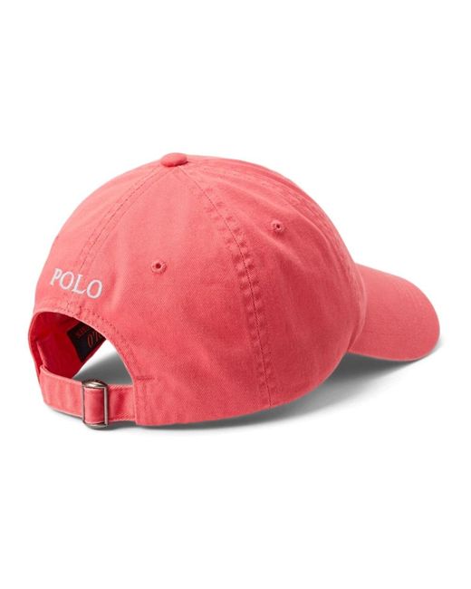 Ralph Lauren Pink Caps for men