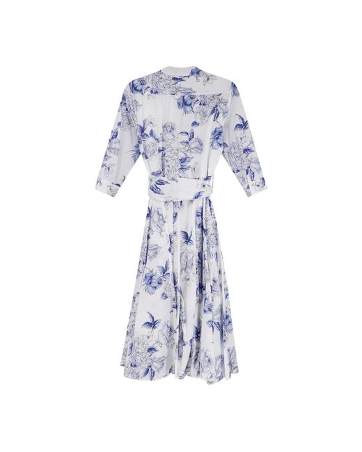 Lavi Blue Shirt Dresses