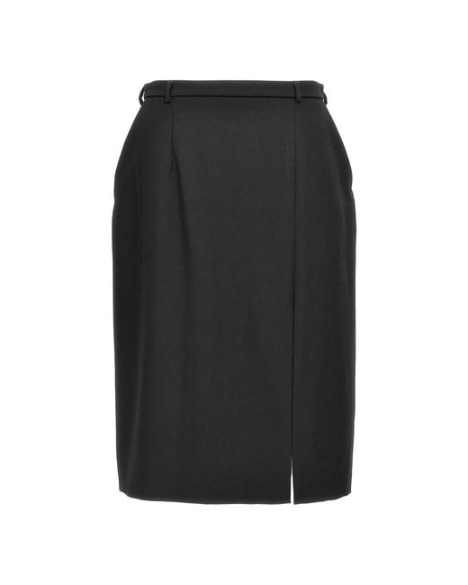 Dolce & Gabbana Black Pencil Skirts