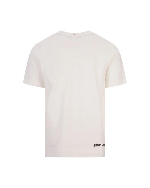 Tops > t-shirts Moncler pour homme en coloris White