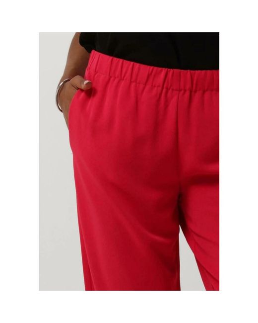 Modström Broeken ,Roze ,Polyester Perry Broek in het Red