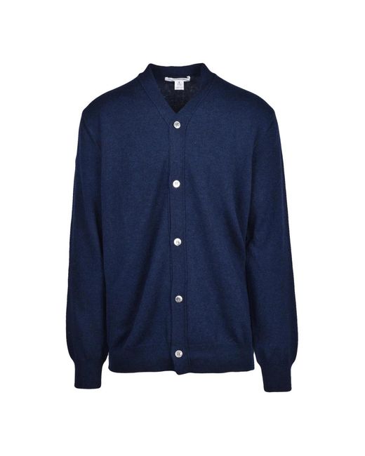 Cardigans Comme des Garçons de hombre de color Blue