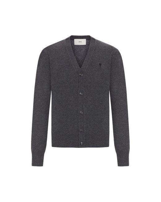AMI De Coeur Cardigan in het Blue voor heren