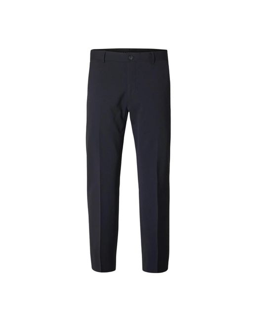 SELECTED Blue Suit Trousers for men