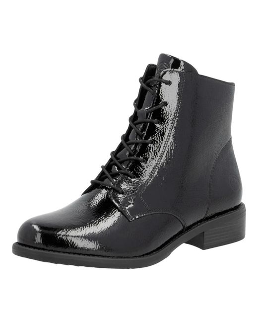 Remonte Black Schnürstiefel