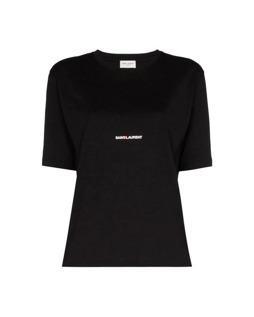 Saint Laurent Black T-Shirts
