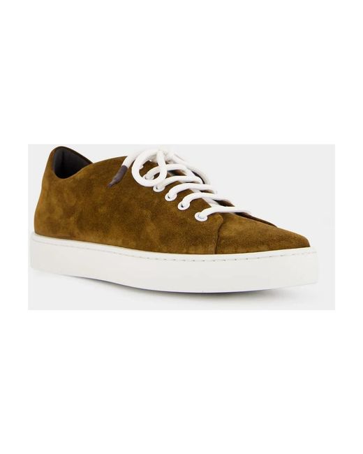 Manolo Blahnik Brown Sneakers for men