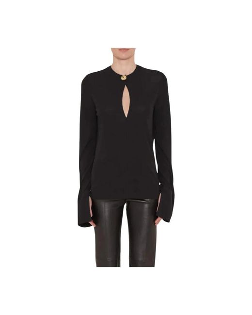 Joseph Fabiola Fluid Jersey Top in het Black