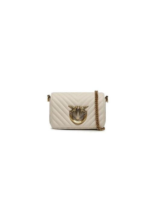 Pinko White Cross Body Bags