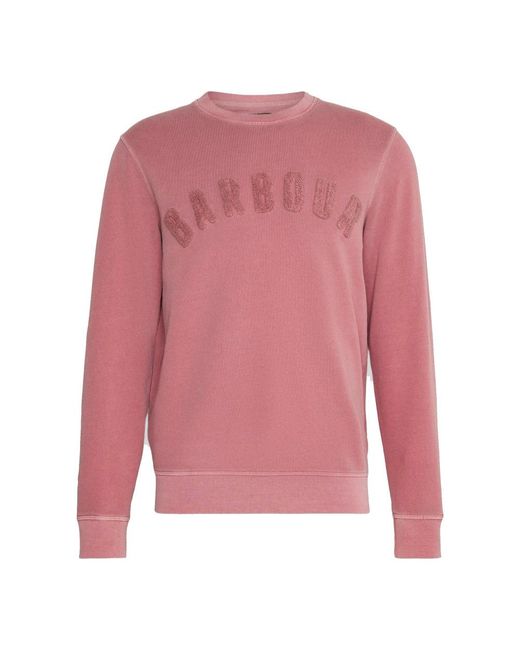 Barbour Pink Sweatshirts for men
