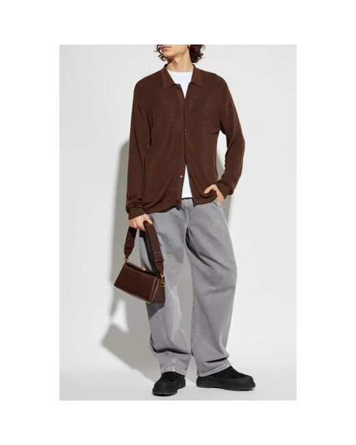 Cardigans Officine Generale de hombre de color Brown