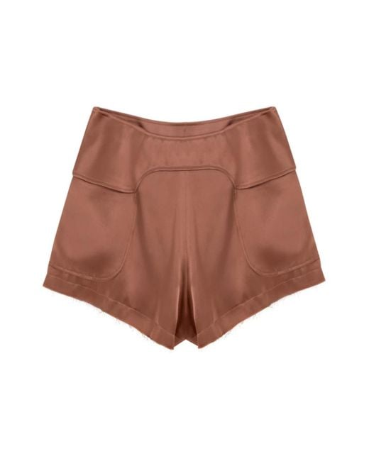 Tom Ford Brown Short Shorts