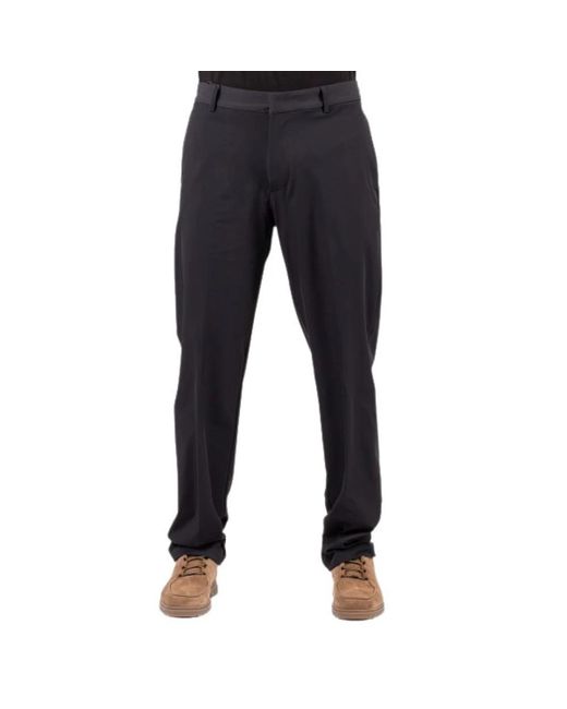 Emporio Armani Black Slim-Fit Trousers for men