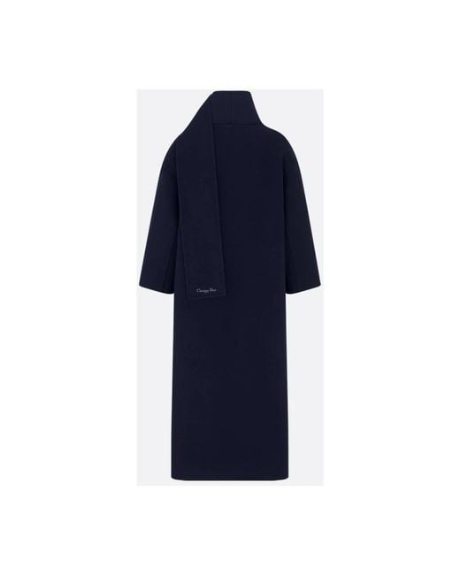 Dior Blue Single-Breasted Coats