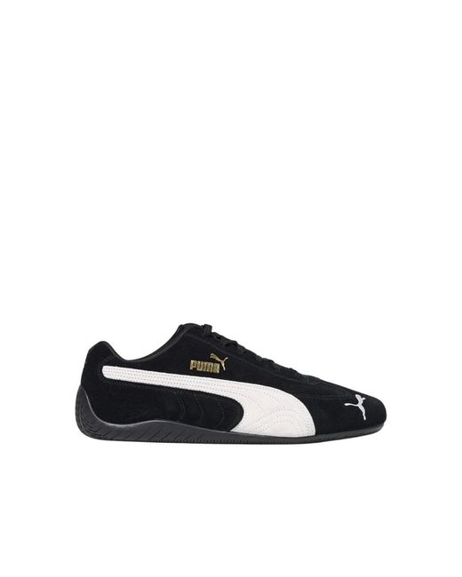 PUMA Speed Cat Suede Casual Sneakers in het Black voor heren