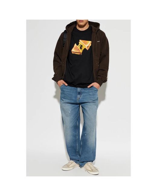 Carhartt Blue Loose Fit Jeans for men