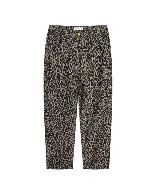 Summum Gray Straight Trousers