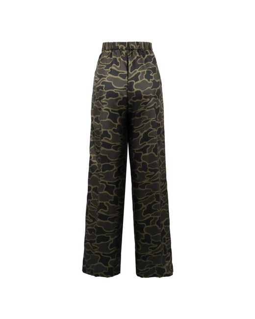 Aspesi Gray Wide Trousers