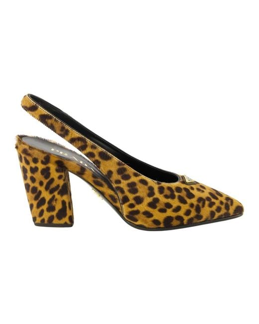 Prada Metallic Schuhe