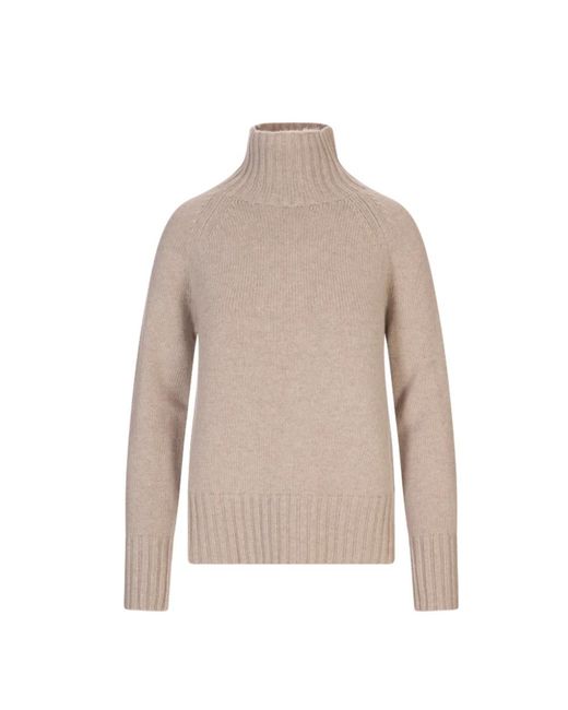 Max Mara Natural Turtlenecks