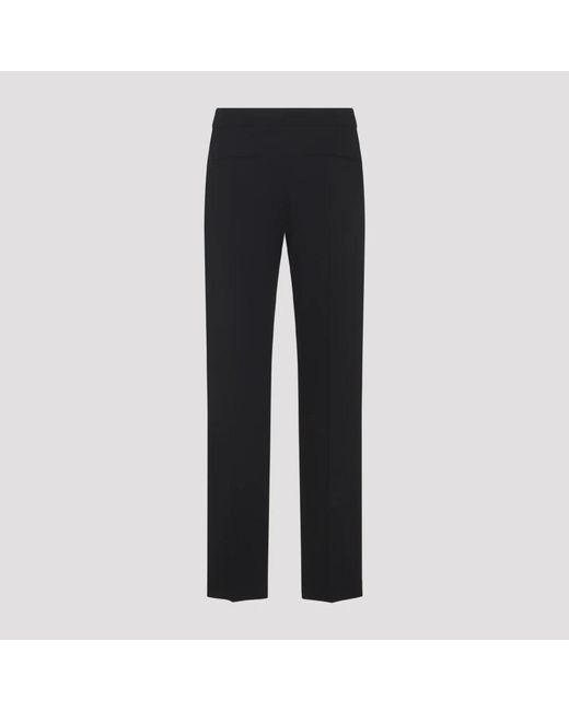 Khaite Zwarte Broek Voor Vrouwen Aw25 in het Black