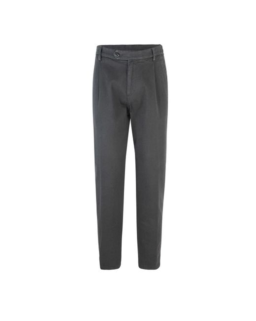 Slim-Fit Trousers di Eleventy in Gray da Uomo