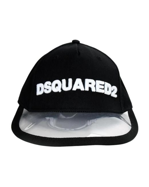 Caps di DSquared² in Black da Uomo