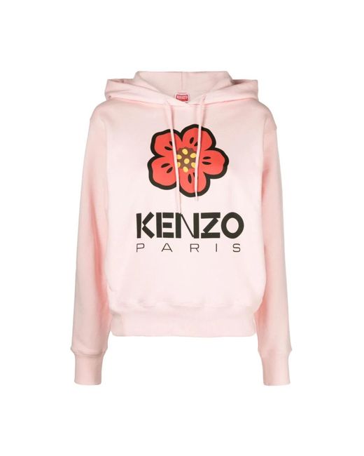 KENZO Pink Hoodies