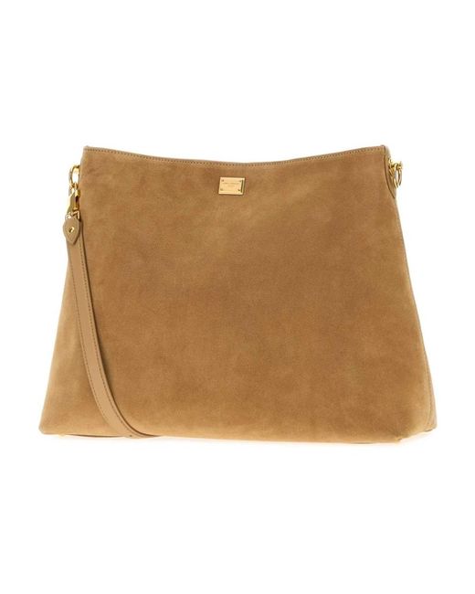 Dolce & Gabbana Natural Shoulder Bags