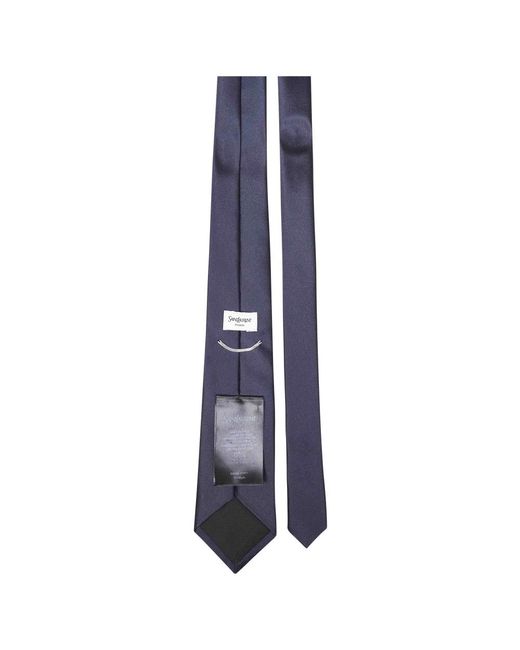 Ties Saint Laurent de hombre de color Blue