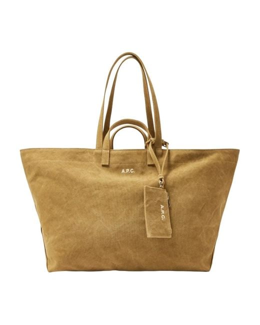 A.P.C. Natural Shopping Bags