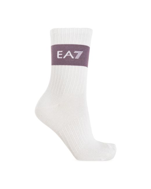 Socks EA7 de color Pink