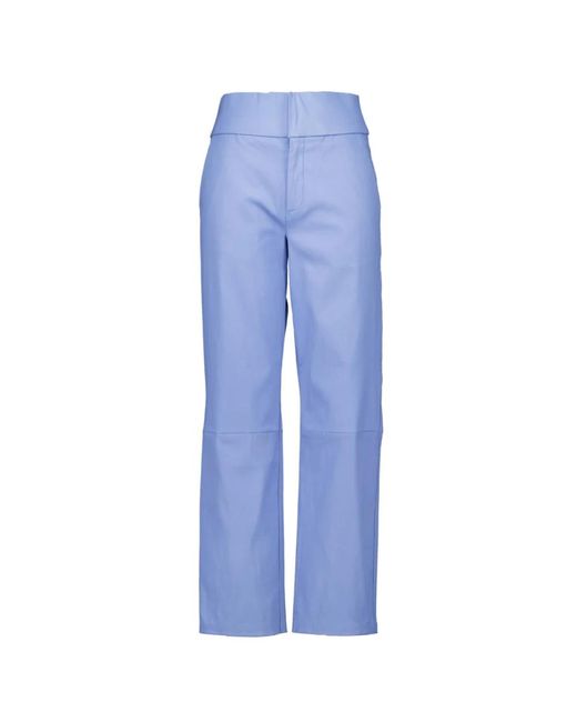 Trousers > straight trousers Ibana en coloris Blue