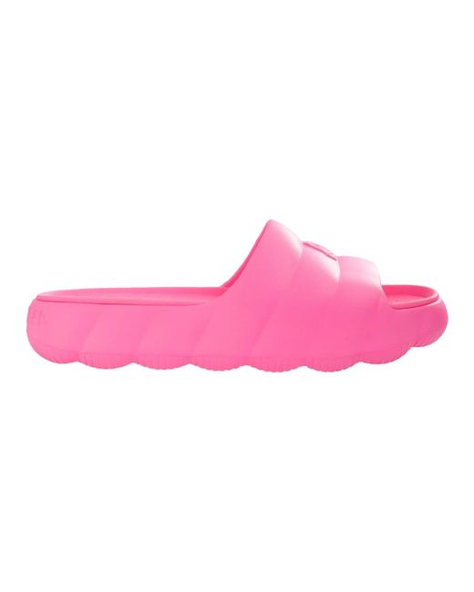 Moncler Pink Sliders