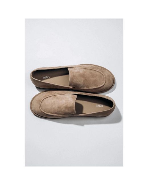 ESTRO Natural Loafers